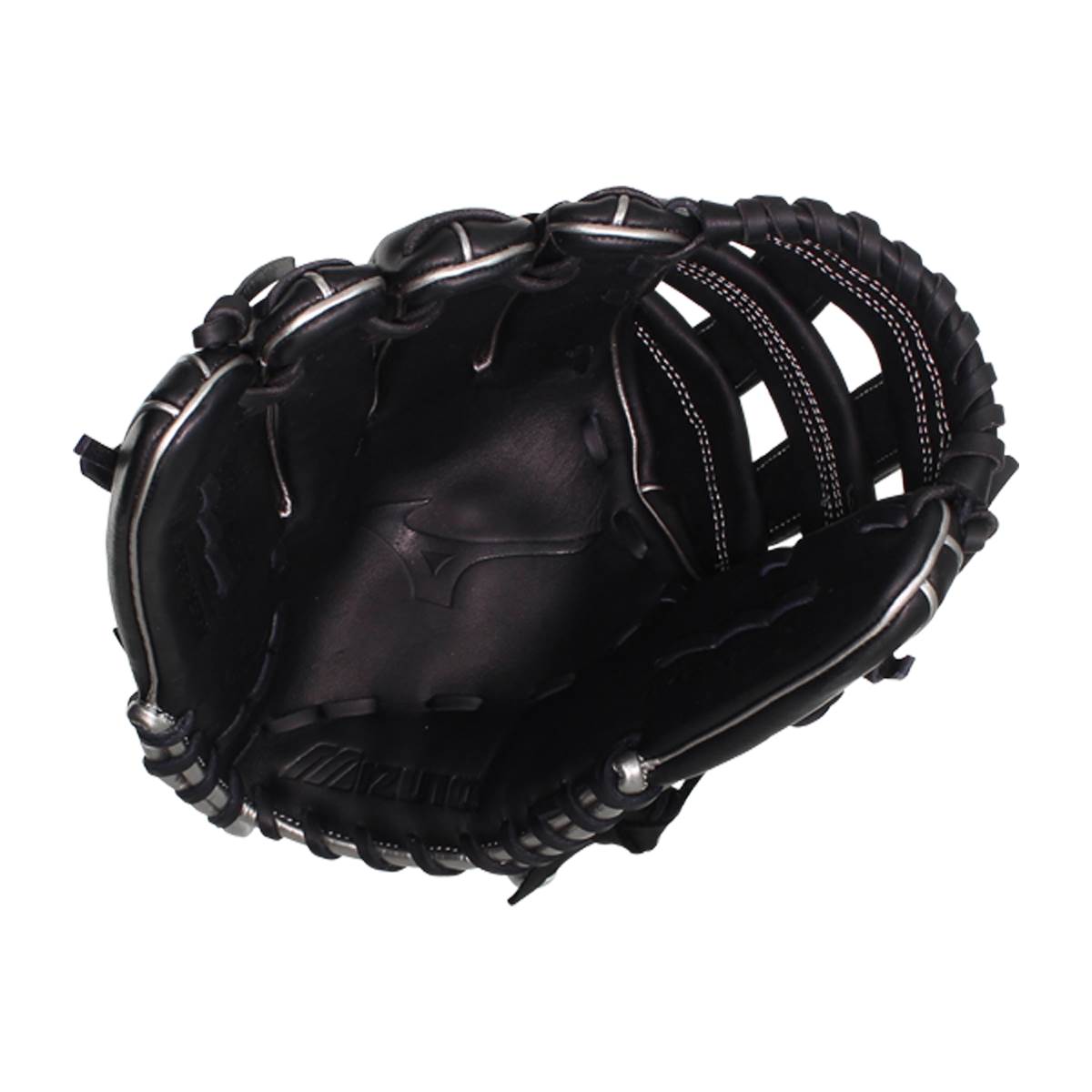Mizuno MVP Prime SE 13'' Slow Pitch Softball Glove: GMVP1300PSES8 Black/Silver: Image #380018