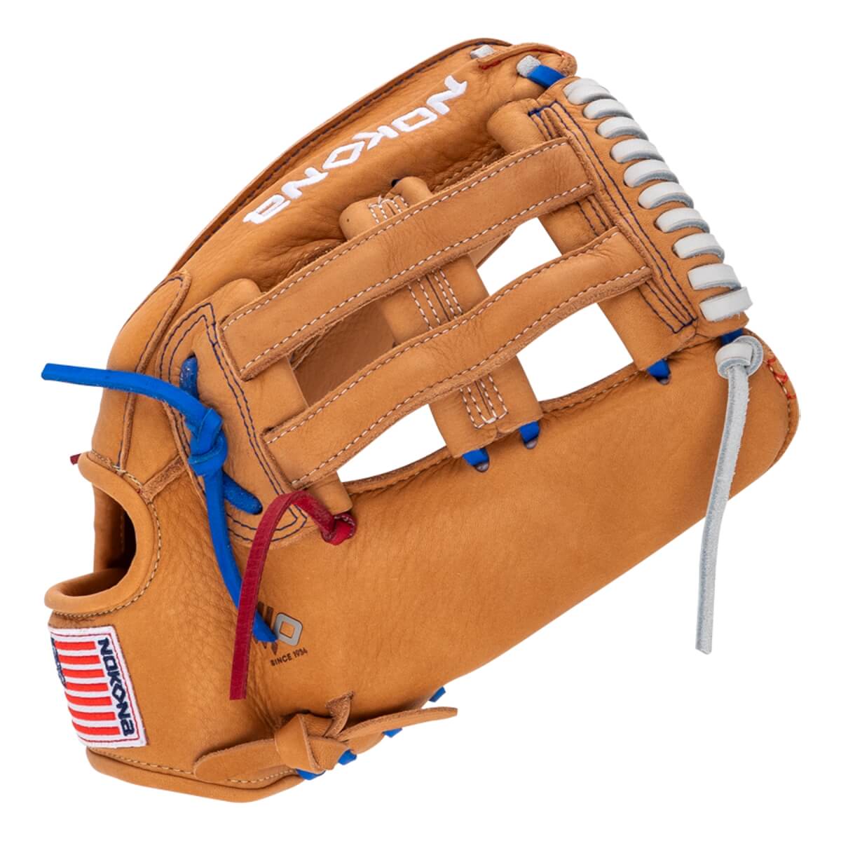 Nokona S1 All American 12.5" Youth Baseball Glove: S1EP800HTNPOP: Image #453603
