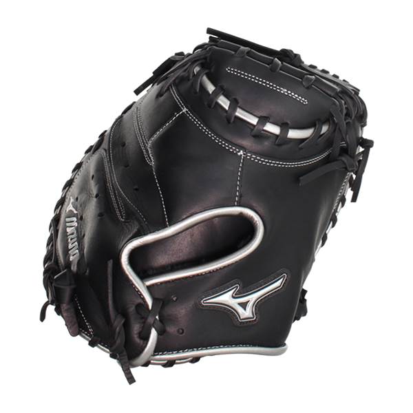 Mizuno MVP Prime SE 34'' Baseball Catcher's Mitt: GXC50PSE8 Black/Silver: Image #380490