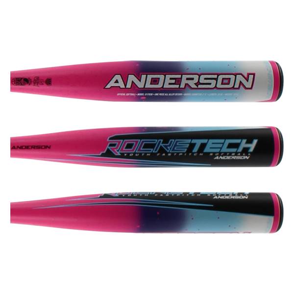 2018 Anderson RockeTech 12 2 1/4" Youth Fastpitch Softball Bat