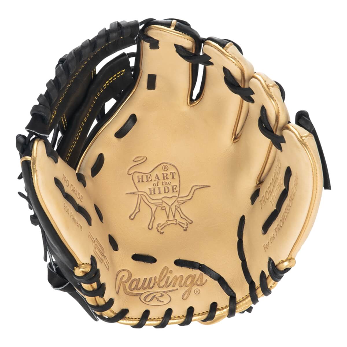 Rawlings Heart of the Hide R2G ContoUR 11.5" Baseball Glove: PROR204U-2CB: Image #419021