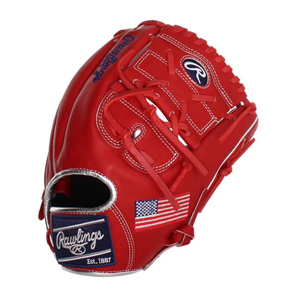 Rawlings Heart of the Hide LE Olympic Series 11.75" Baseball Glove: PRO205-9USA: Image #383437