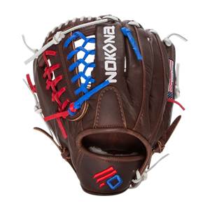 Nokona X2 Elite 11.25" Youth Baseball Glove: X2-200POP RWB: Image #412416