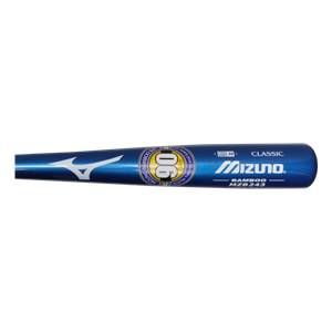 Mizuno Classic Bamboo Wood Baseball Bat MZB243 Royal/Natural