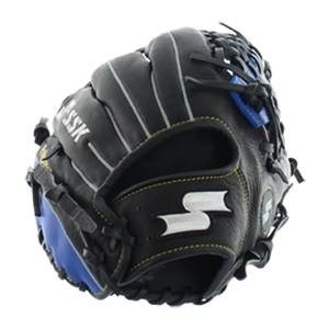 SSK Professional Edge Series #1.5 Baseball Glove: SUS12115BV Black/Blue: Image #306349