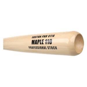 Easton Pro Maple Wood Baseball Bat: Pro Stix Maple 110 Adult
