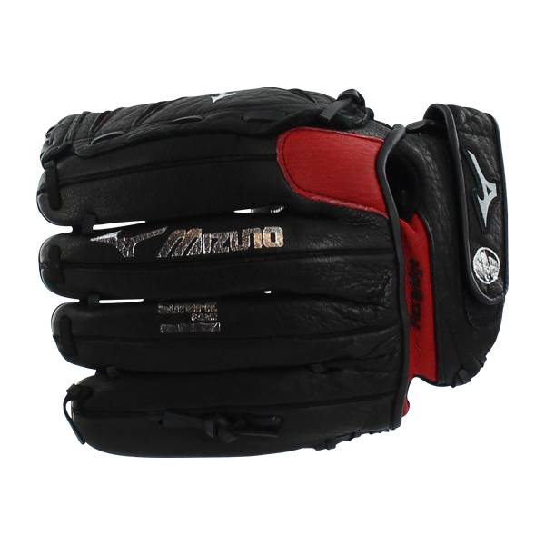 Mizuno Prospect Series Youth Black/Red Glove: GPT1150Y1: Image #307526