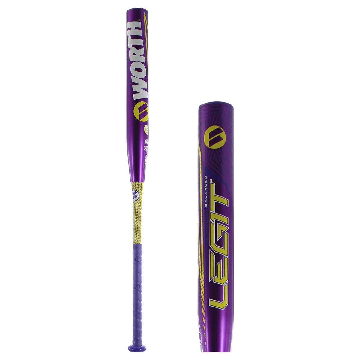Worth Legit USSSA Slow Pitch Softball Bat WJRHFU