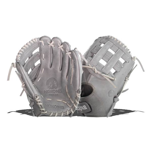 Nokona American Kip 11.5" Fastpitch Softball Glove: A-V1150HGR: Image #387405