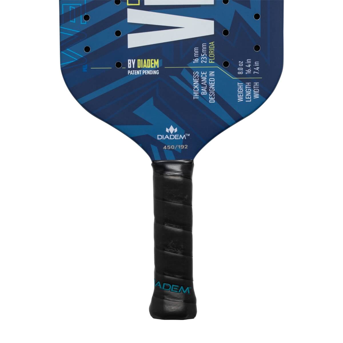 Diadem Vice Carbon Fiber Pickleball Paddle: Image #428457