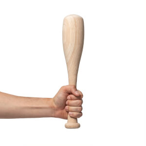 JustGloves Wooden Mallet for Breaking in Gloves