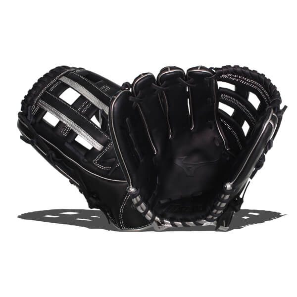 Mizuno MVP Prime SE 13'' Slow Pitch Softball Glove: GMVP1300PSES8 Black/Silver: Image #418856