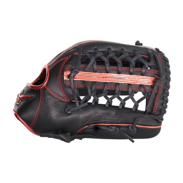 Mizuno 12.75'' MVP Prime Baseball Glove: GMVP1275PSE8 Black/Red: Image #389301