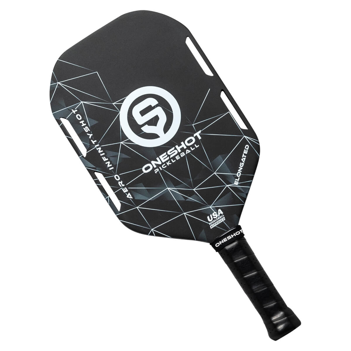 Oneshot Aero Infinityshot Middleweight Graphite Pickleball Paddle: Image #434376