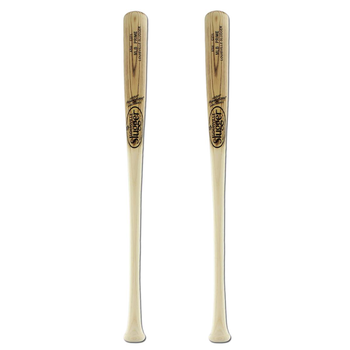 Bat Pack Louisville Slugger MLB Prime Ash C271 Unfinished Flame Wood