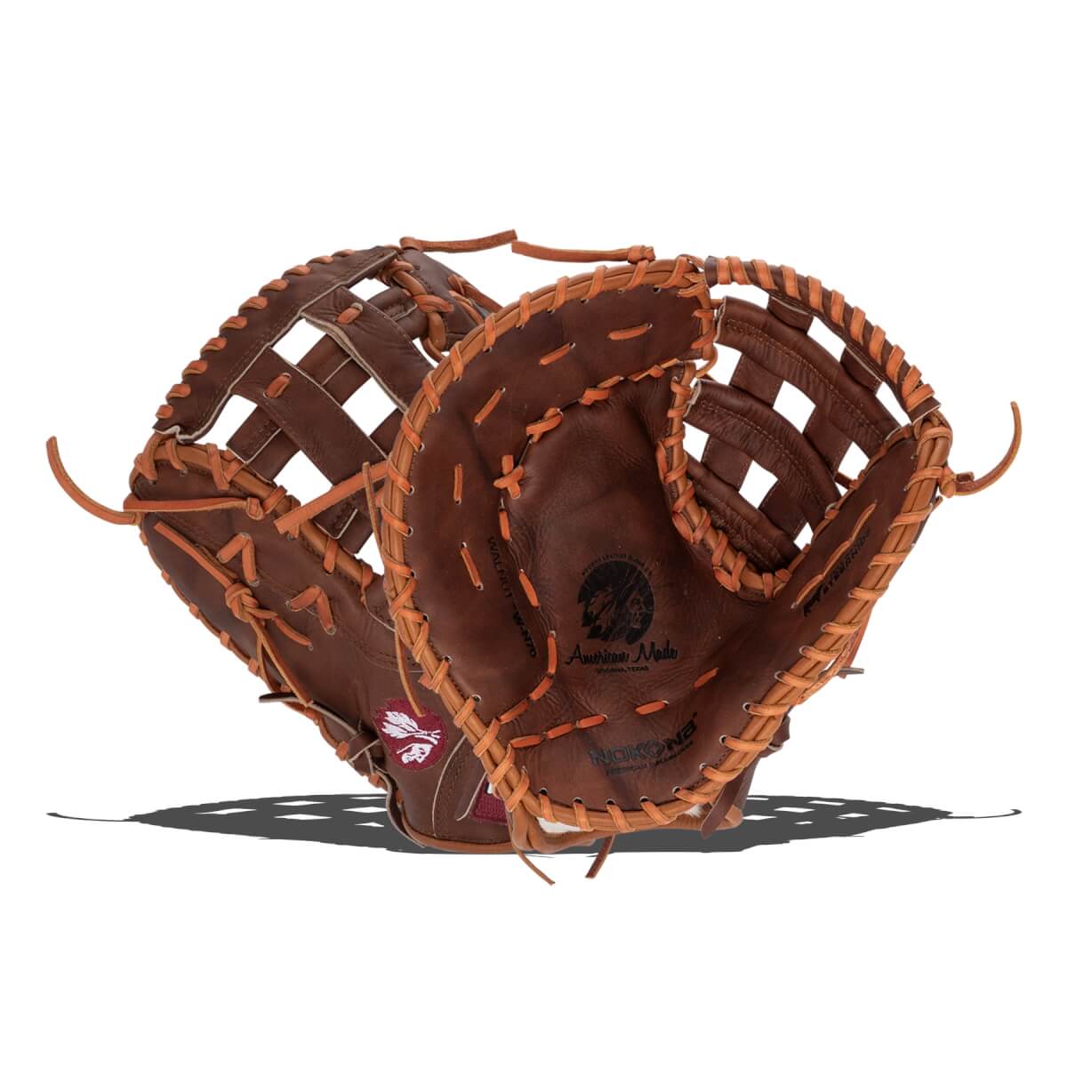 Nokona Walnut 13" Baseball First Base Mitt: W-N70H: Image #443284