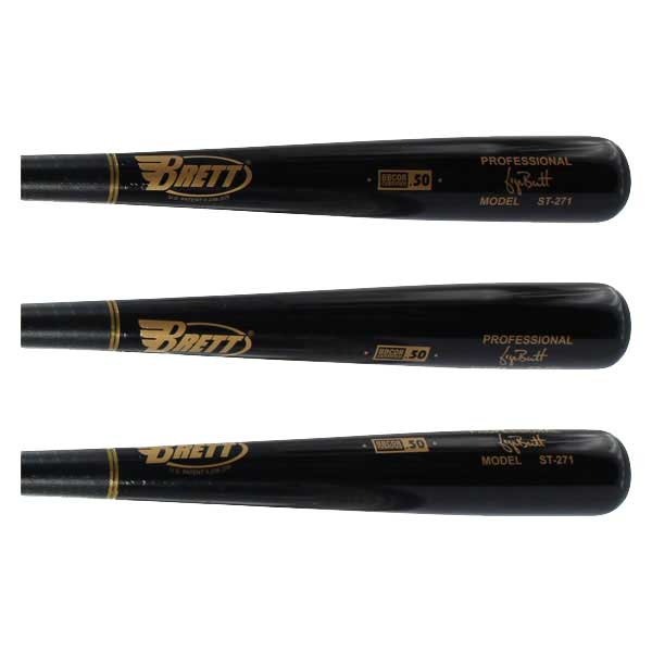 Brett Bros. Maple/Ash Wood Baseball Bat (ST271 Adult)