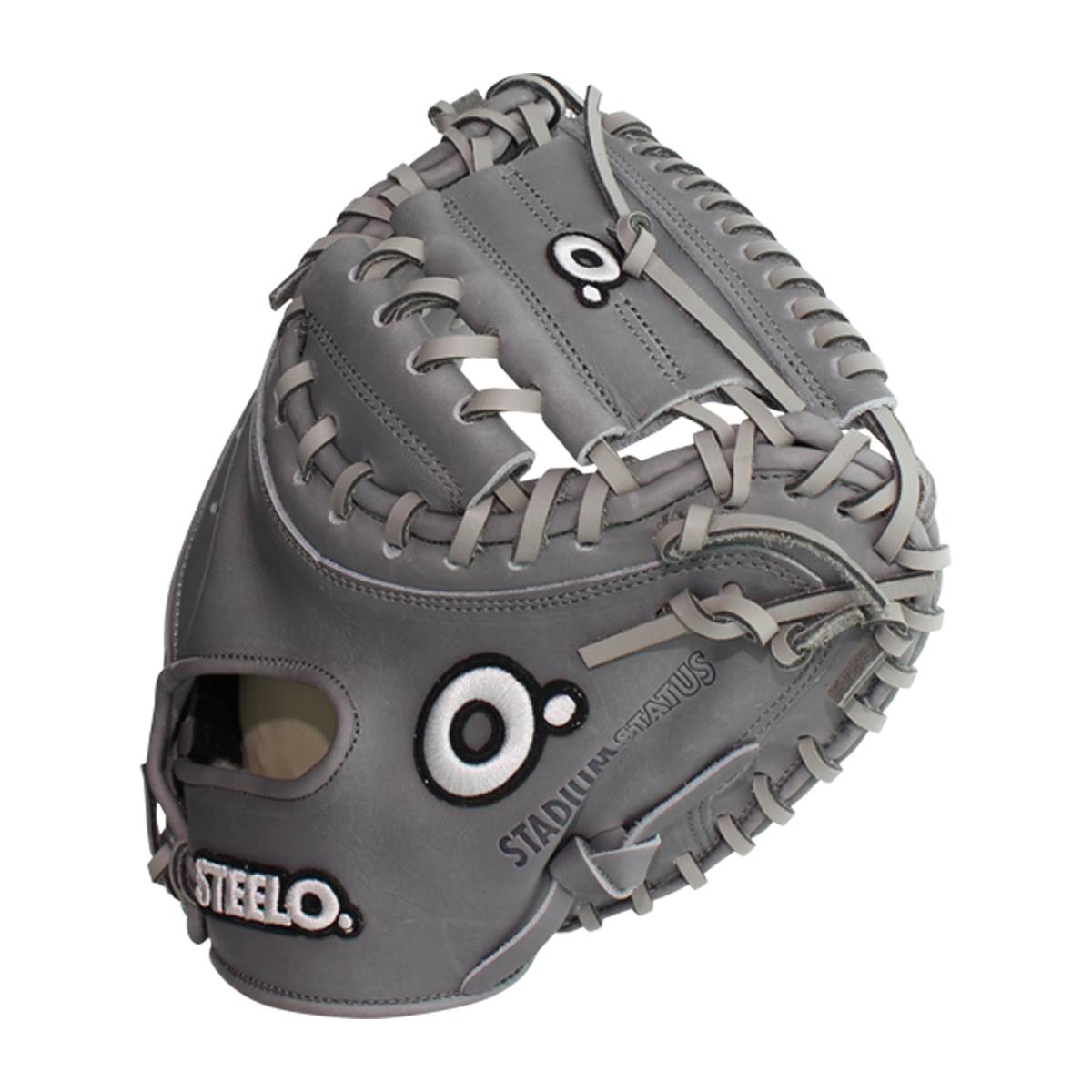 STEELO. Turbo 1 Stadium Status Pro 33" Catcher's Mitt: STATUSTRB1GRY33C: Image #398268
