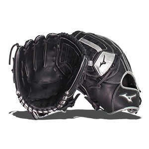 Mizuno MVP Prime SE 12'' Baseball Glove: GMVP1200PSE8  Black/Silver: Image #380277
