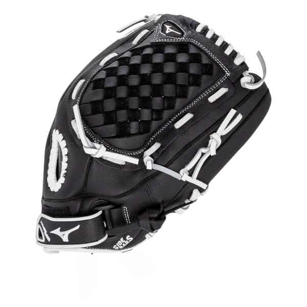 Mizuno Prospect Select 12.5'' Fastpitch Softball Glove: GPSL1250F3 Black: Image #458034