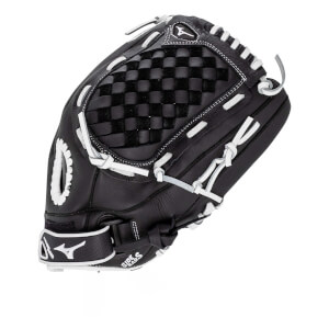 Mizuno Prospect Select 12.5'' Fastpitch Softball Glove: GPSL1250F3 Black: Image #458034