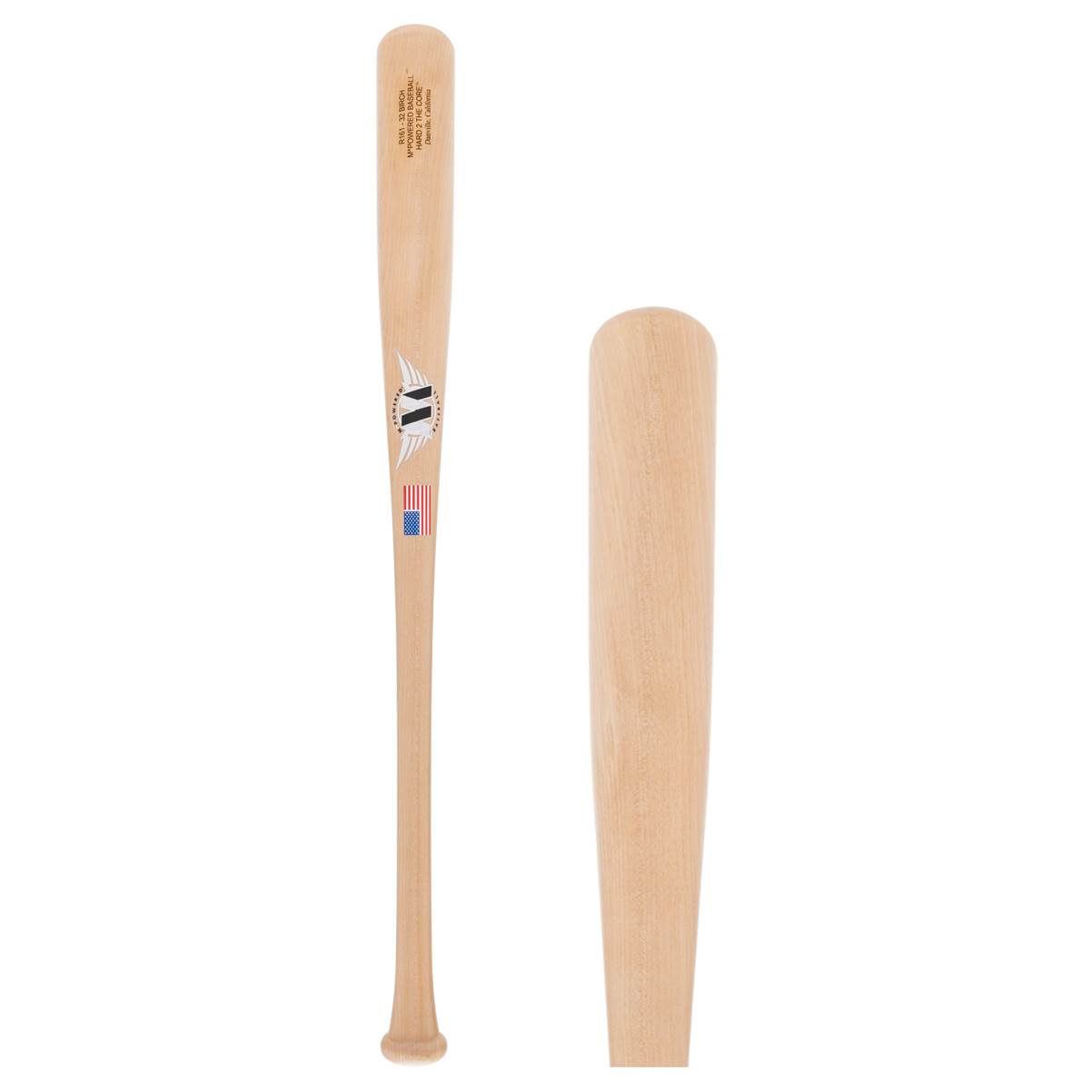 M^Powered H2TC™ Pro Birch Wood Baseball Bat (H2TC161B)
