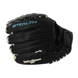Easton Stealth Pro 12.5" Fastpitch Softball Glove: STFP1250BKWH: Image #312511