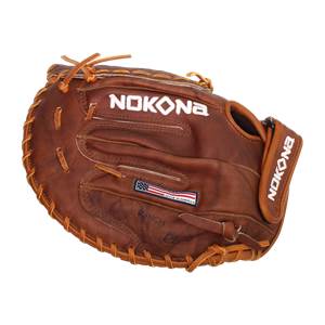 Nokona Walnut 14" Slow Pitch First Base Mitt: W-N80C: Image #386614