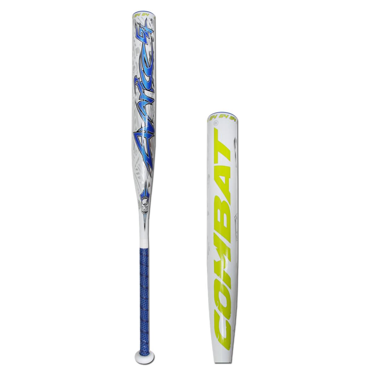COMBAT Avarice G4 USSSA Slow Pitch Softball Bat w/ Lizard Skin