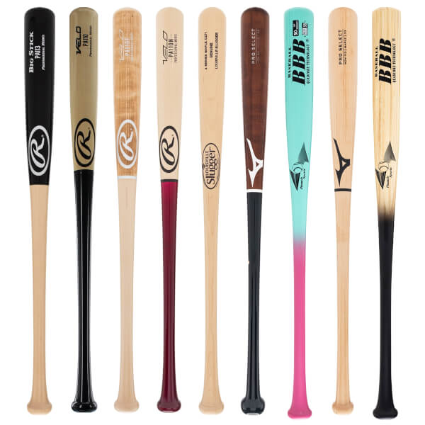 Pick Your Pack - Adult Wood 3-Pack - Gold | JustBats.com