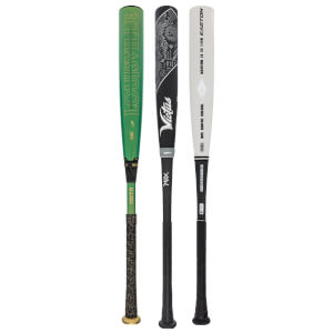 A selection of popular bats available in our BBCOR 2-Pack Silver.