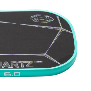Six Zero Quartz 15mm Carbon Fiber Pickleball Paddle: Image #446488