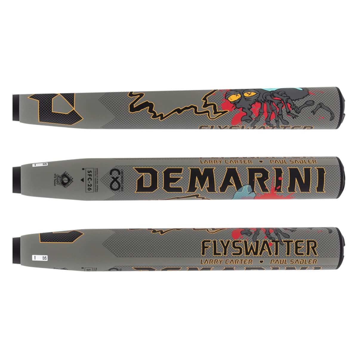 2026 DeMarini Flyswatter 13" Midloaded SSUSA Slow Pitch Softball Bat: WBD2626010: Image #454832