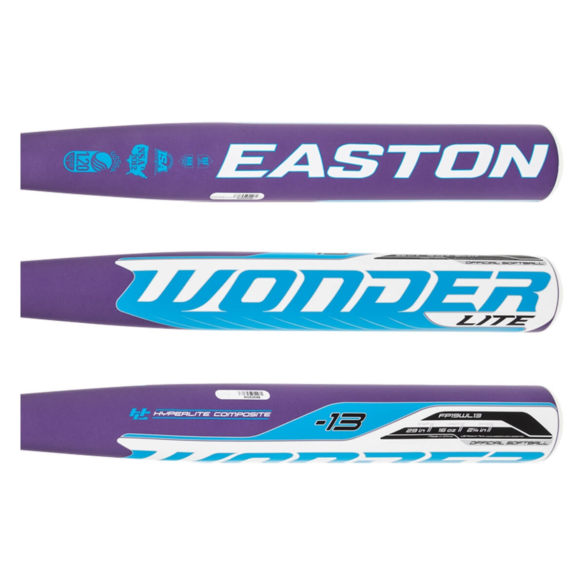 Easton Wonderlite -13 Fastpitch Softball Bat (FP19WL13) | JustBats.com