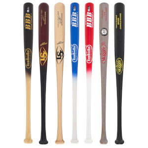 A selection of popular bats available in our Youth Wood 2-Pack Silver.