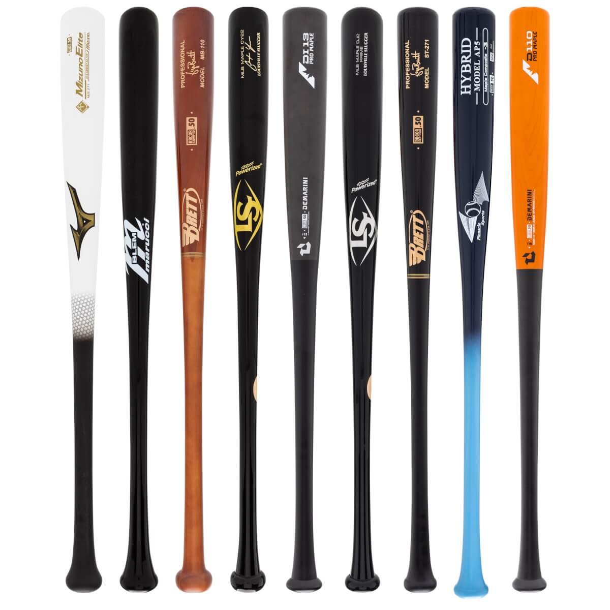 Pick Your Pack - Adult Wood 2-Pack - Platinum | JustBats.com