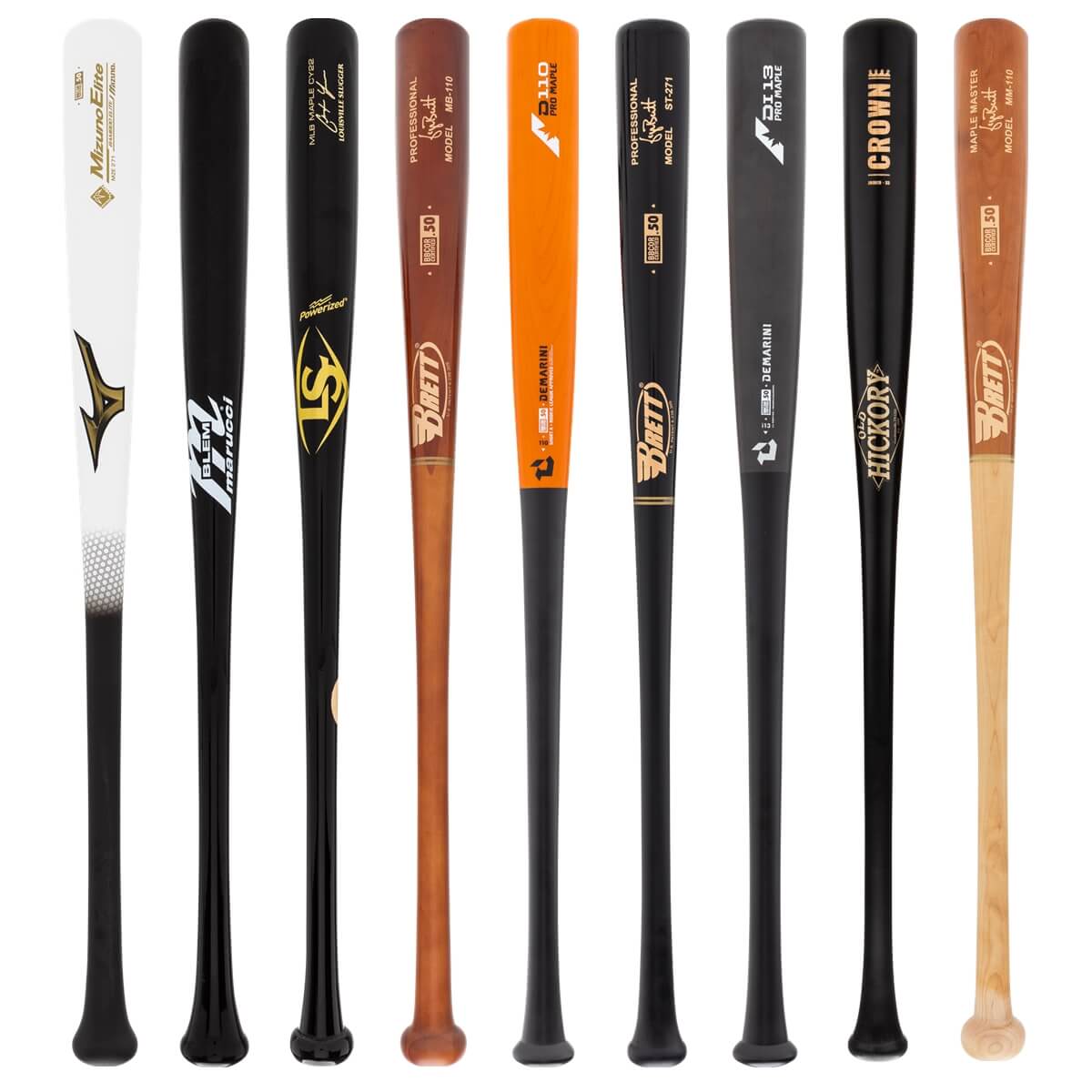 Pick Your Pack - Adult Wood 2-Pack - Platinum | JustBats.com