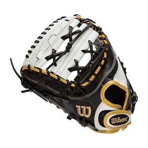 Wilson A2000 SuperSkin 12" Fastpitch Softball First Base Mitt: WTA20RF19FP1BSS: Image #407717