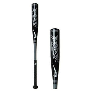 ナイキNIKEaero fuse11軟式用金属バット84cm6.8DIA720g Nike Aero Thunder Fuse Youth Baseball Bat: YBATF Black | JustBats.com