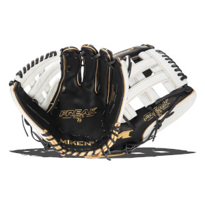 Miken Pro Series Freak Gold 13" Slow Pitch Softball Glove: PRO130-BWG: Image #421291