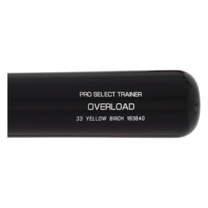 B45 Overload Birch Wood Training Baseball Bat: B45OVLTB: Image #449435