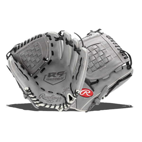 Rawlings R9 ContoUR 11.5" Fastpitch Softball Glove: R9SB115U-3GW: Image #453882