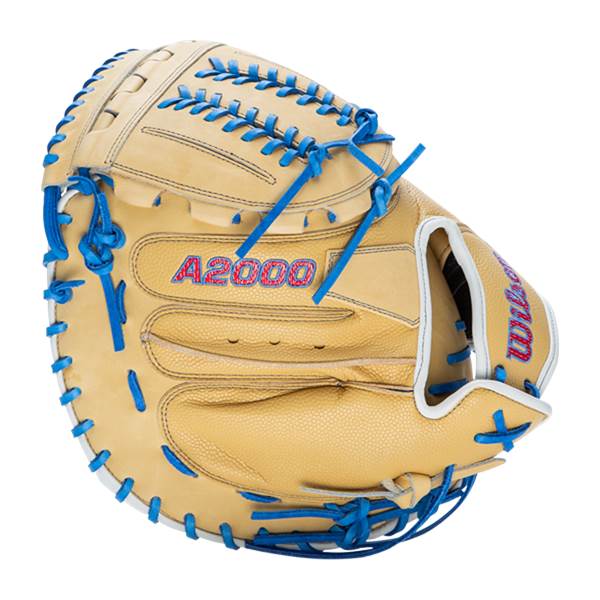 Wilson A2000 Aubree Munro SuperSkin AM1 Spin Control 34" Fastpitch Softball Catcher's Mitt: WBW10043634: Image #405990