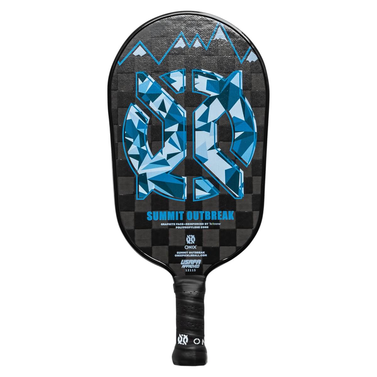 Onix Summit Outbreak MIddleweight Graphite Pickleball Paddle: Image #426825