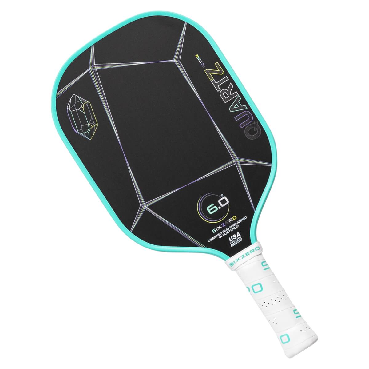 Six Zero Quartz 15mm Carbon Fiber Pickleball Paddle: Image #446483