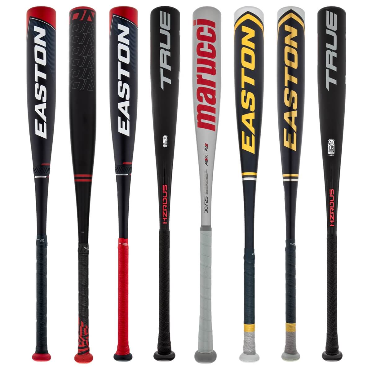 A selection of popular bats available in our USSSA Baseball Blowout 2-Pack