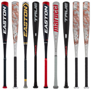 A selection of popular bats available in our USSSA Baseball Blowout 2-Pack.