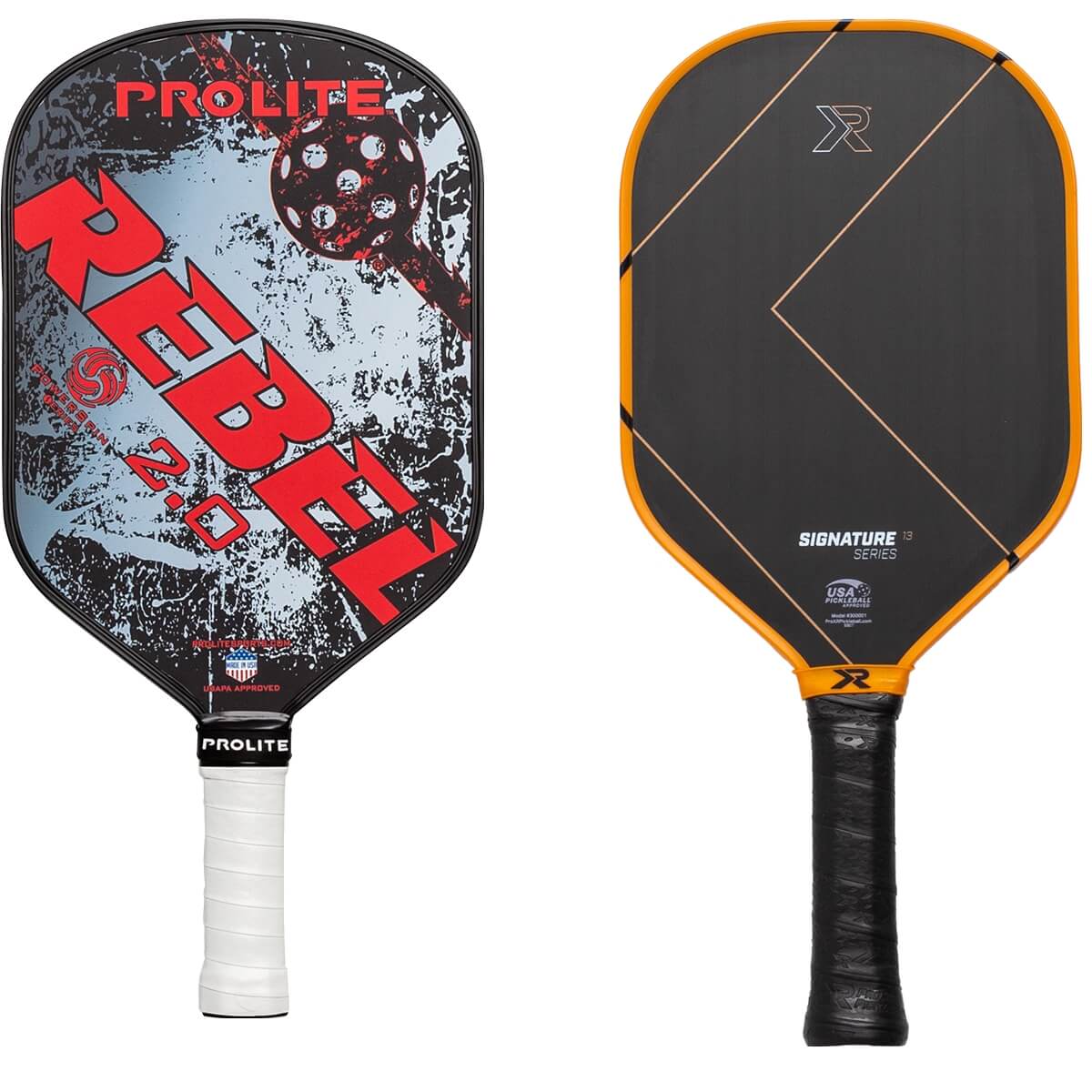 A selection of popular paddles available in our Pick Your Pack 2-Pack Dink