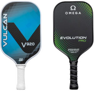 A selection of popular paddles available in our Pick Your Pack 2-Pack Dink