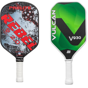 A selection of popular paddles available in our Pick Your Pack 2-Pack Dink